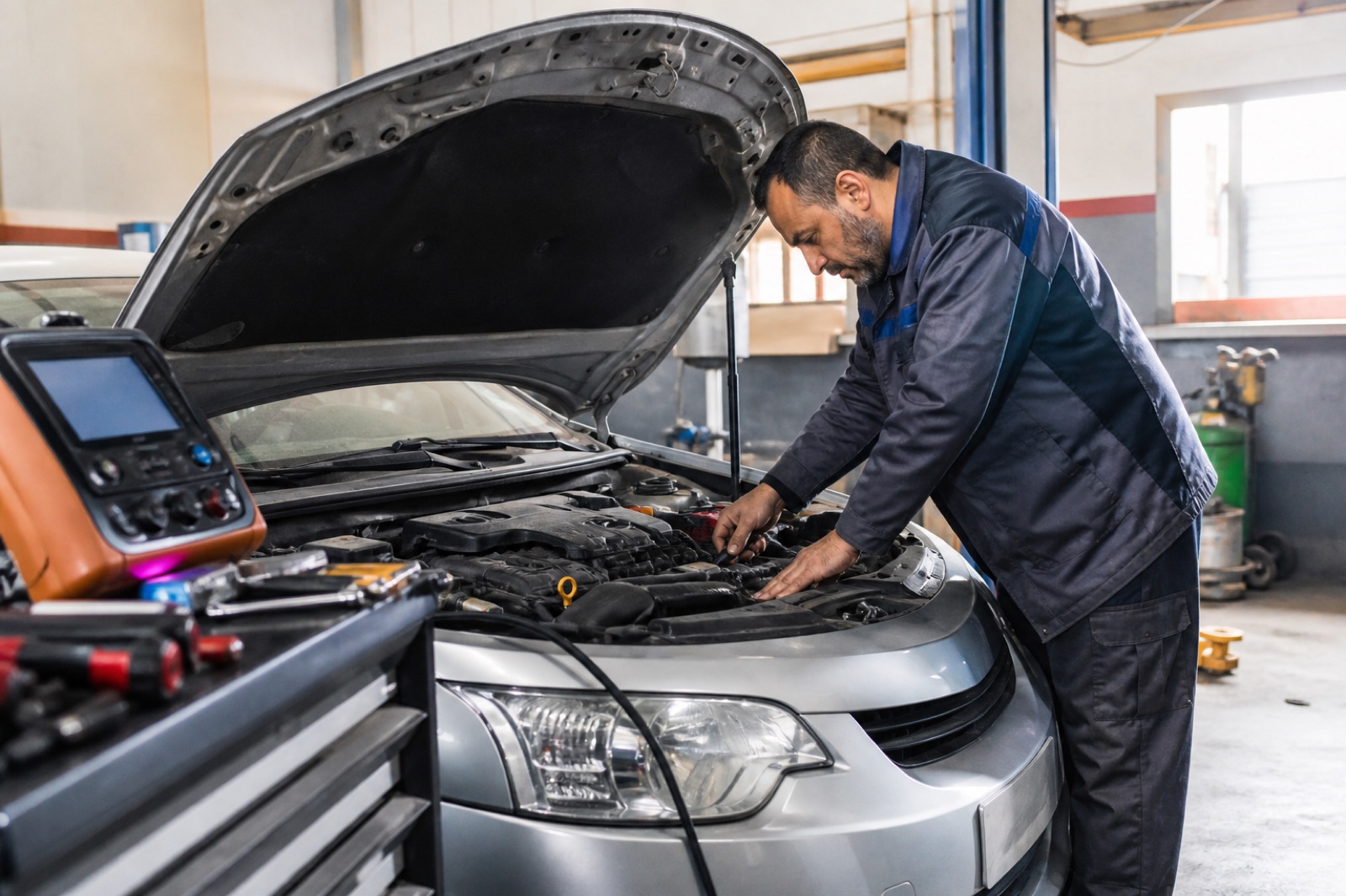 Mécanicien auto — diagnostic & réparation